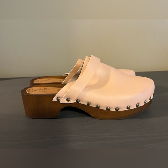 Seychelles Loud And Clear Wooden Clogs NEW - Picture 7 of 8